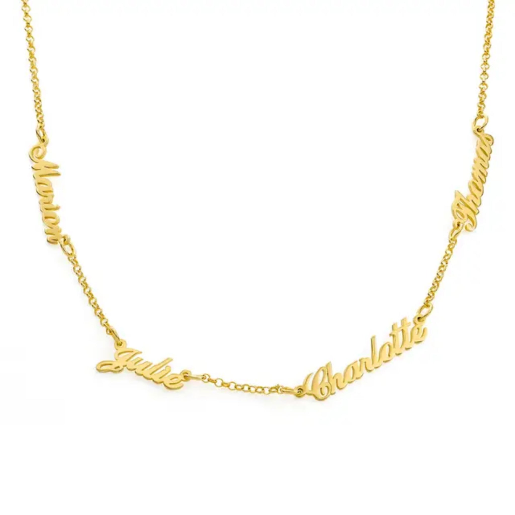 Family Name Necklace – Up to 5 Names