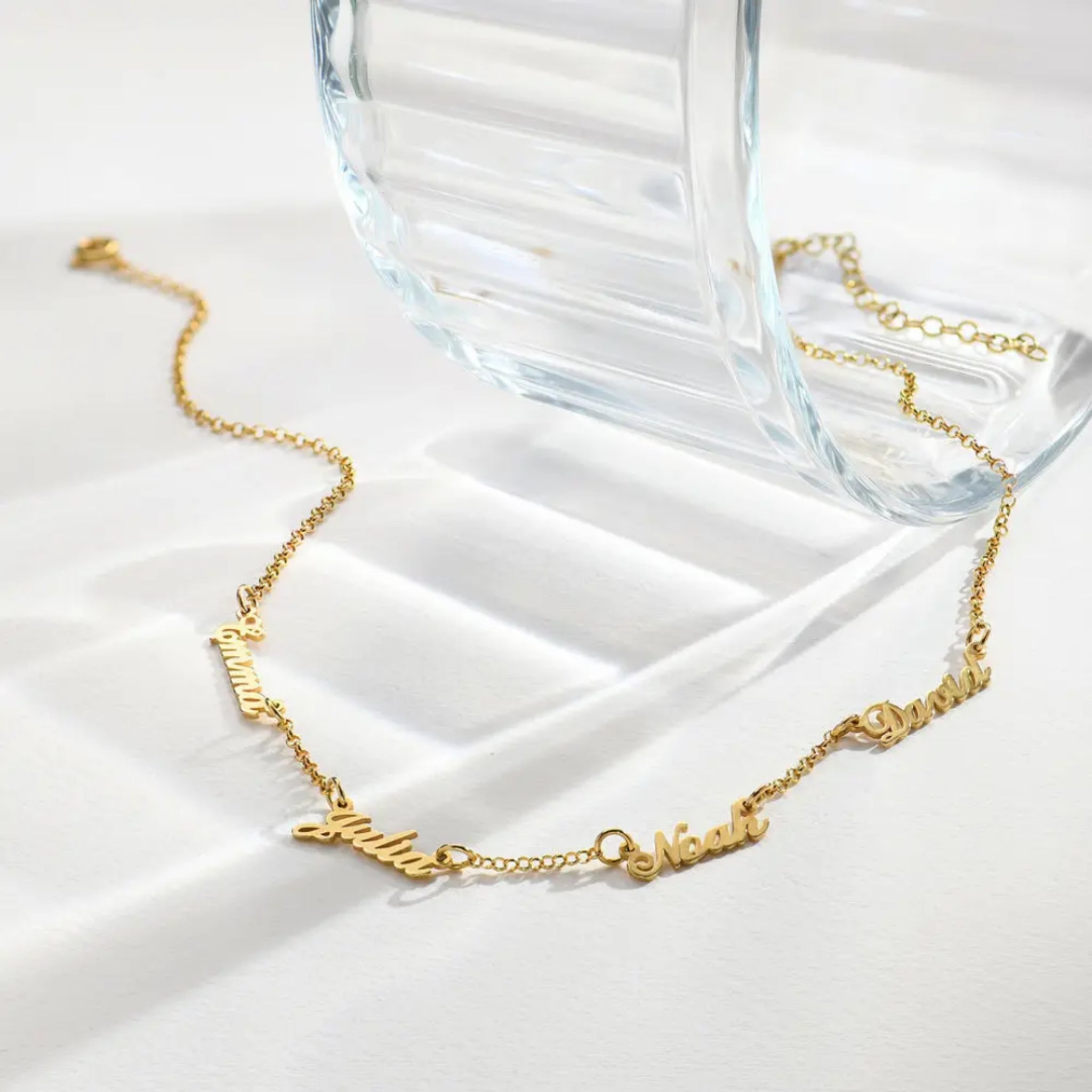 Family Name Necklace – Up to 5 Names