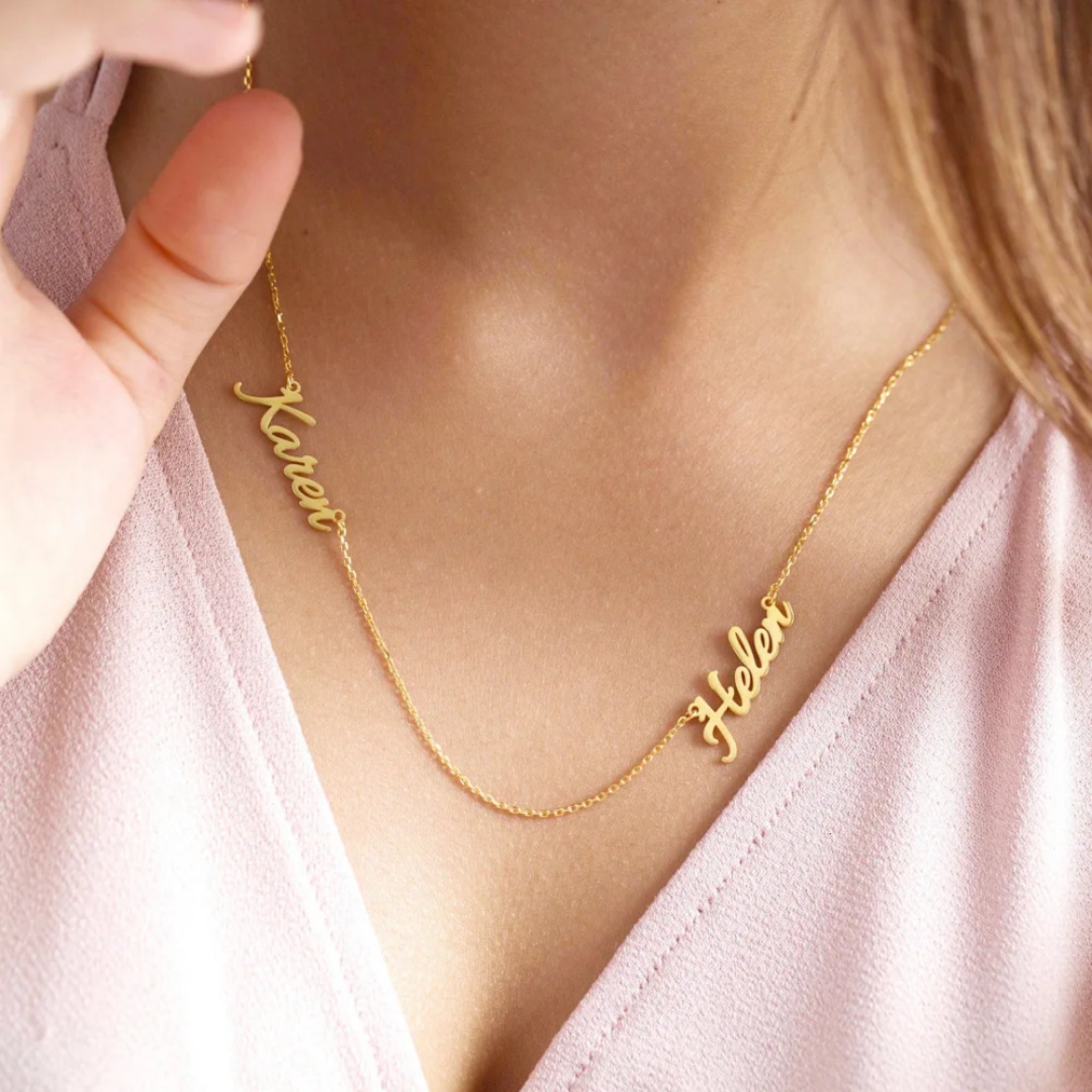 Family Name Necklace – Up to 5 Names