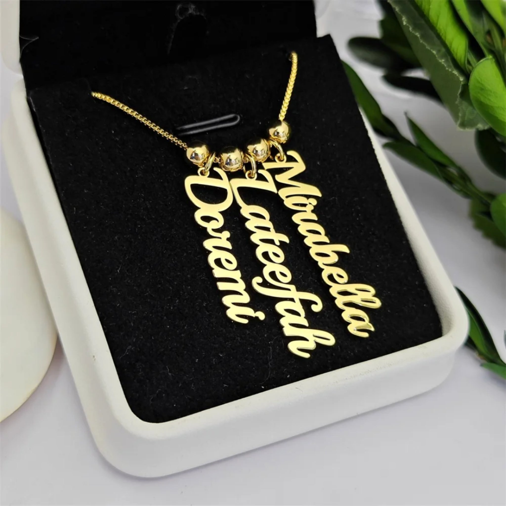 Multi-Name Charm Necklace