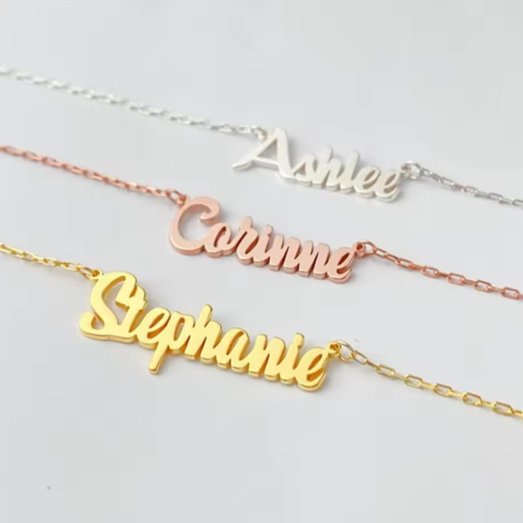 Family Name Necklace – Up to 5 Names