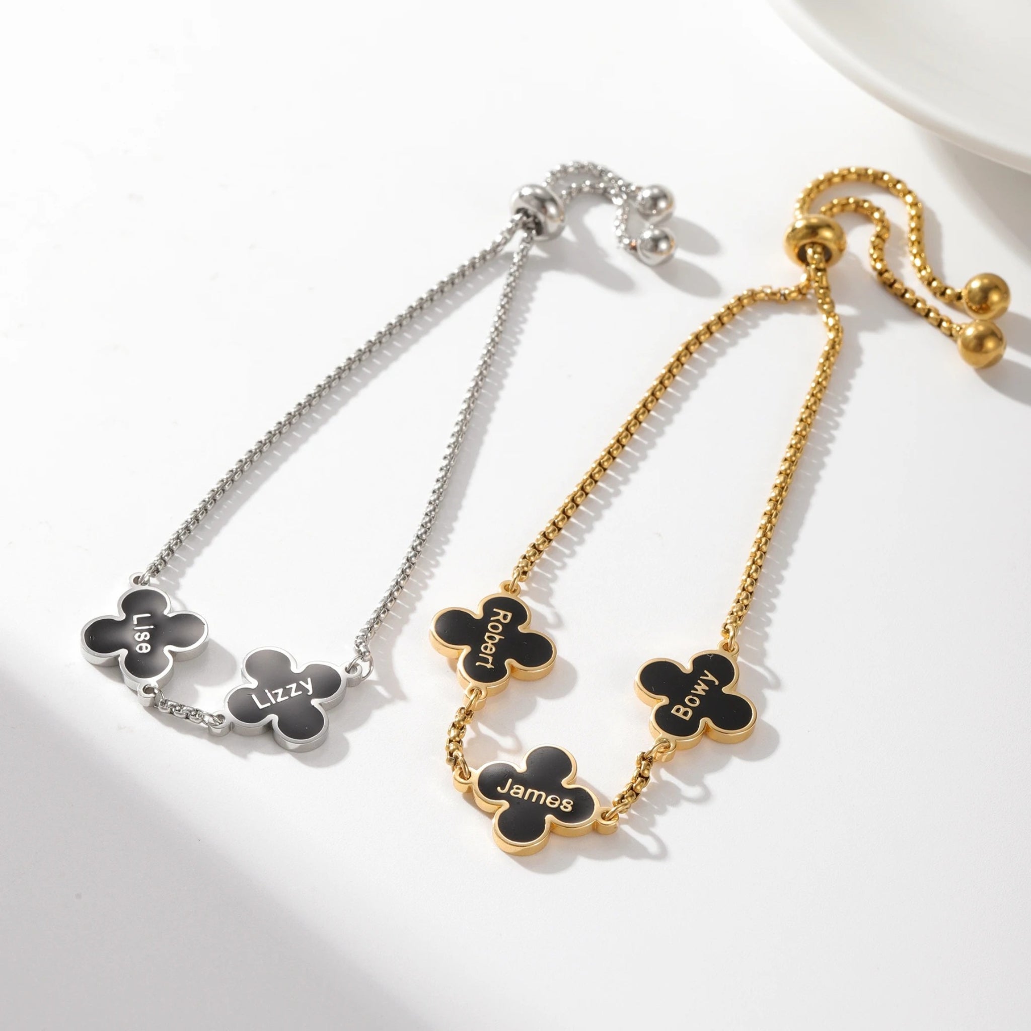 Lucky Clover Charm Bracelet