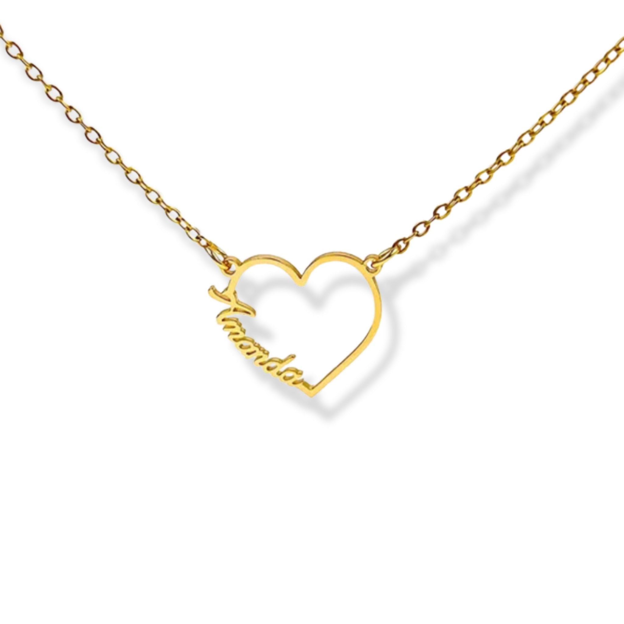 Interwoven Hearts Necklace