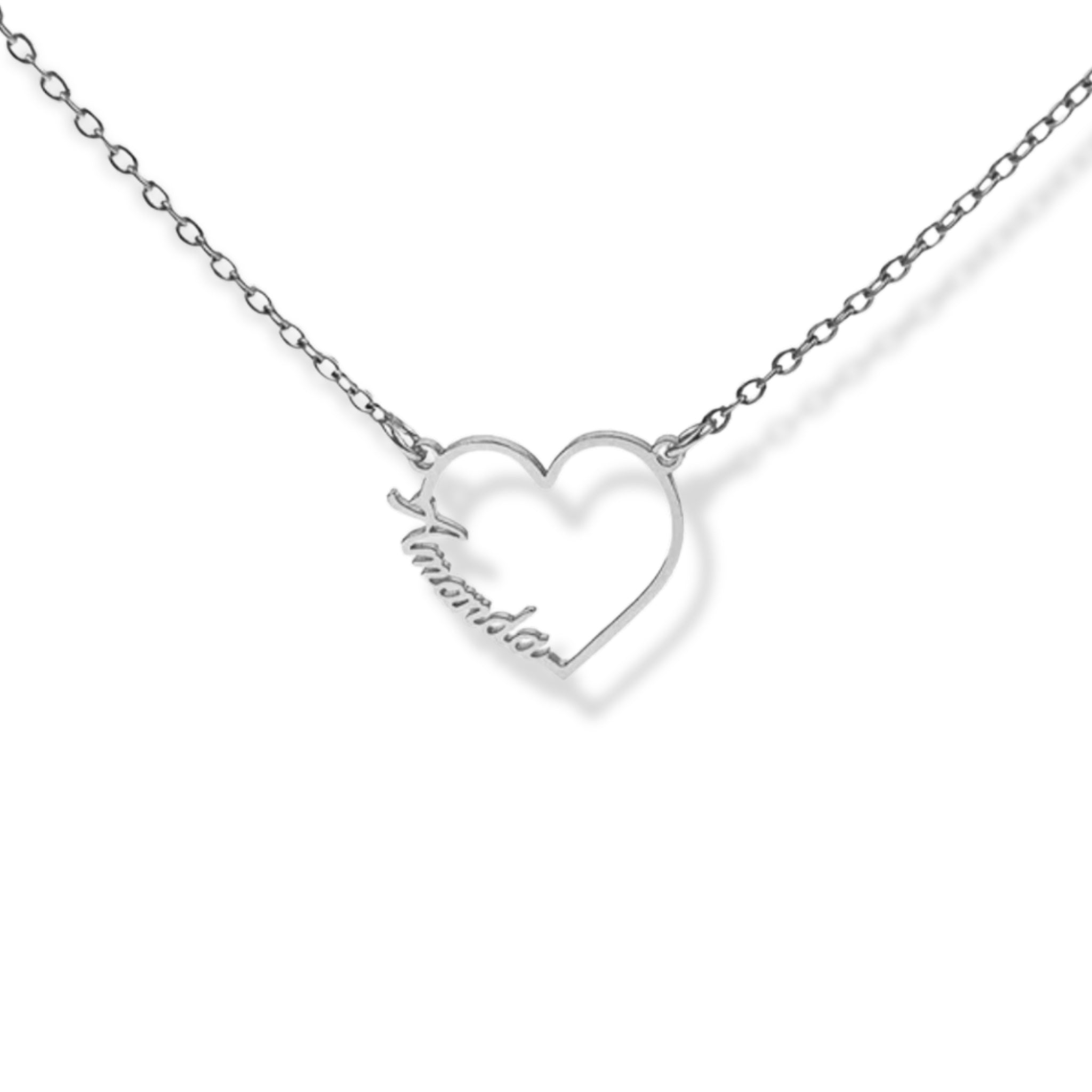 Interwoven Hearts Necklace