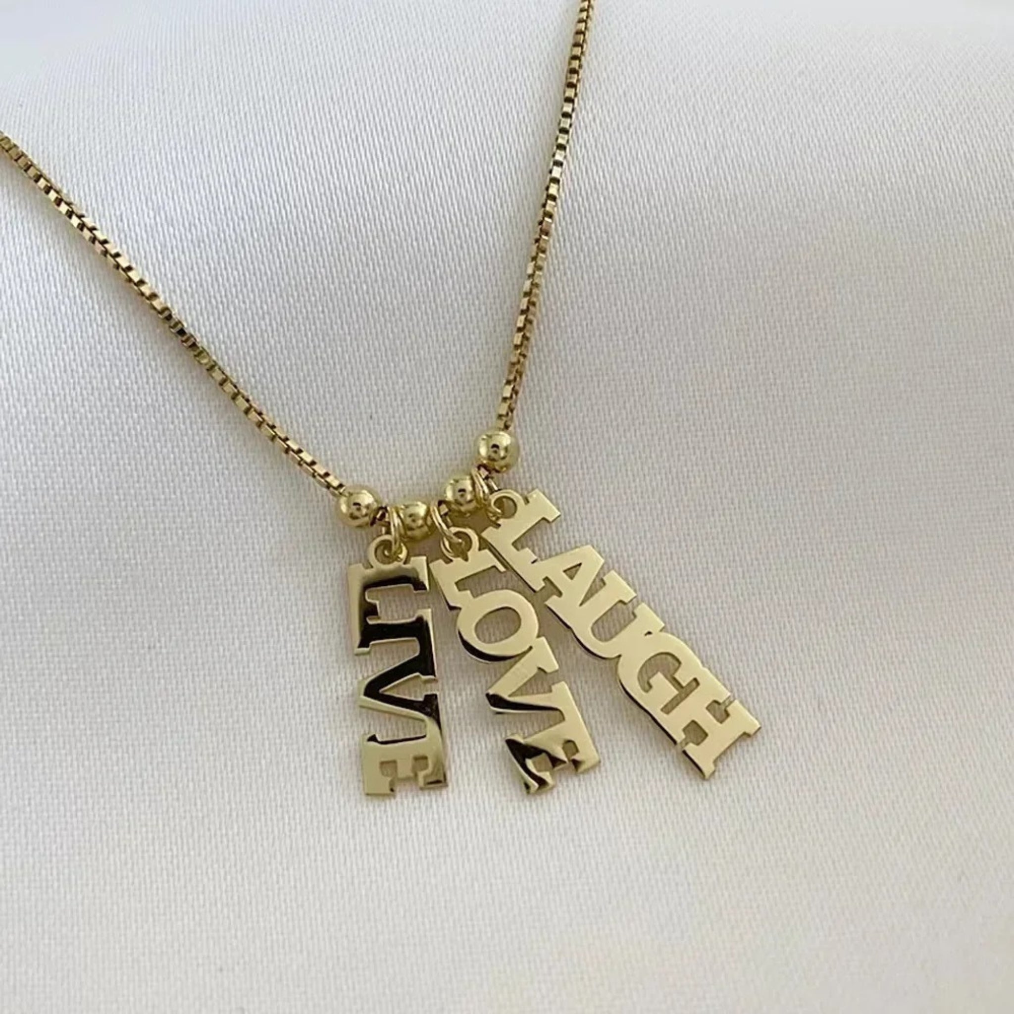 Multi-Name Charm Necklace