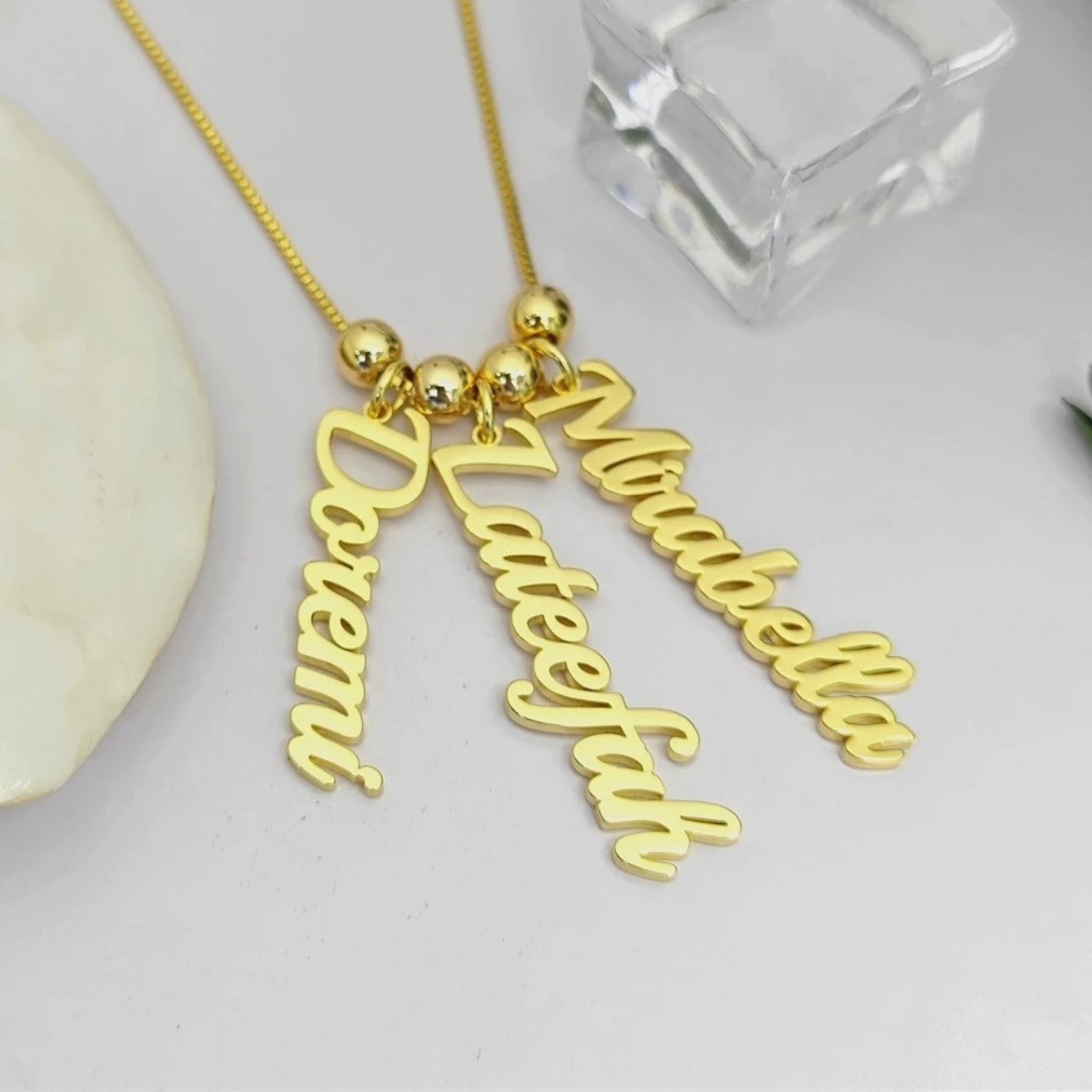 Multi-Name Charm Necklace