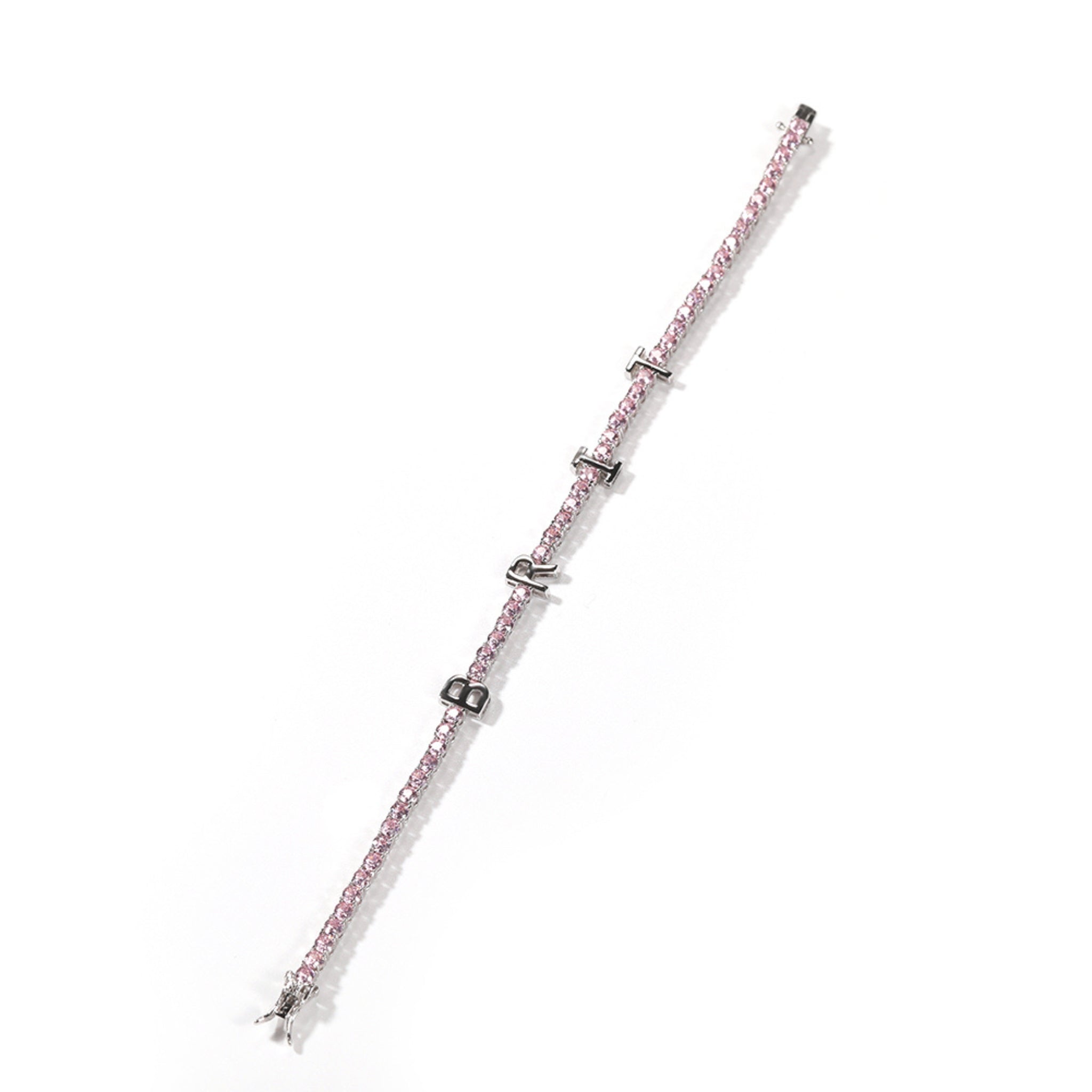 Sparkling Tennis Bracelet with Name